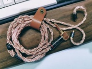 8絞粗7N純單晶銅混單晶銀 MMCX 2.5/3.5/4.4mm for AKG/Campfire/JVC/Shure/Westone/SONY