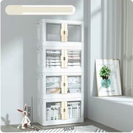 全城熱賣 - 衣櫃,多桶儲物櫃,組合櫃,衣物收納箱【四層超大白(65CM)】