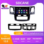Seicane TopNavi 9inch QLED Touch screen Android 13.0 Car Audio Stereo player for 2008-2014 Toyota Fo