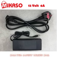 Power Supply, 12 Volt 6 Ampere