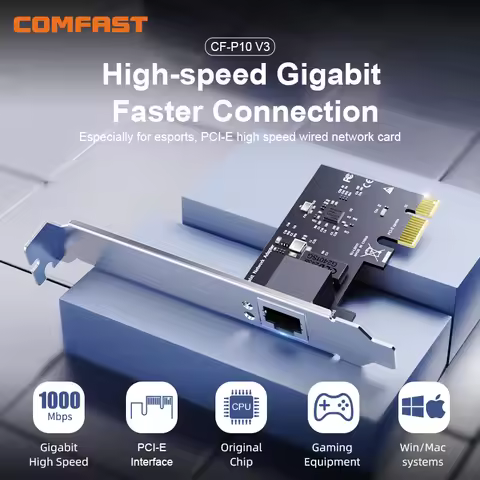 COMFAST WIFI 6E 5374Mbps Wireless Network Card Module PCI-M Wi-fi adapter Intel® Wi-Fi 6E AX210/Inte
