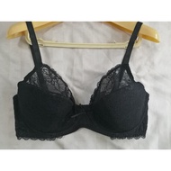 Thin Lace Bra - Black Underwear 80F36F
