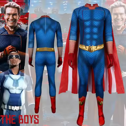 The Boys Cospaly The Homelander Costume Women Men Halloween Costume Antony Starr Superhero Zentai Su