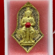 Phra taowesuwan roon rack Be2545 by Lp yit(龙婆宜 护法鬼王 第一期 Be2545 师父亲手写满经文 点朱砂)