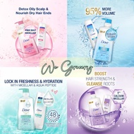 !! Dove Micellar Shampoo (680ml) / Conditioner (320ml)