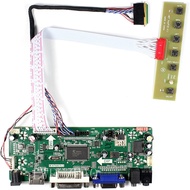 New Control Board Monitor Kit for LTN173KT01 LP173WD1 B173RW01 HDMI+DVI+VGA LCD LED screen Controller Board Driver