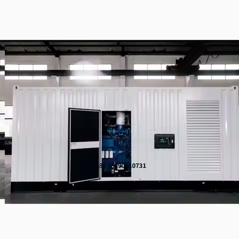Heavy Duty Generator 1200kW 1500kVA 1.2MW Power Generation Machine Use ChongQingCummins Engine Smart