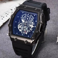Swiss Counter Barrel Type Richard Mille Watch Mens Light Luxury Versatile Trendy Fashionable High-en