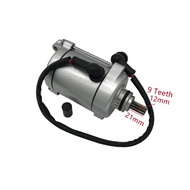 9 Tooth Starter Motor For 125cc 250cc 400cc ATV Dirt Bikes Go Kart Quad