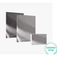 face album set (invisible & undefinable) + face album (weverse ver) + weverse pob