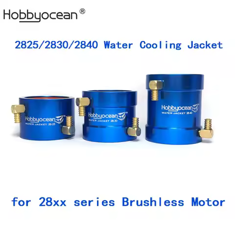 Hobbyocean 2425 2825 2830 2840 3640 3650 4068 4050 Water Cooling Jacket for RC Boat 28453660 3670 36