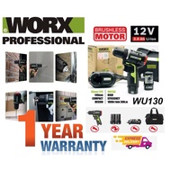 Worx 12V 2.0Ah Brushless Cordless Compact Drill / Driver