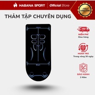 Abdominal Roller Exercise Mat, Anti-Slip Yoga Mat, Abdominal Exercise Guide