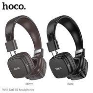 HOCO W56 Over-ear Bluetooth V5.4 Headphones Game Music Sports Headset Support AUX Foldable Earphone 