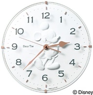 【🇯🇵免自取點運費】日版 Disney 迪士尼 「Seiko 精工」Mickey Mouse 米奇 Disney Time 掛鐘 掛牆鐘 Wall Clock 白色 FW589W