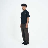 All Around Faded Oxford Boxy Shirt 235GSM Black