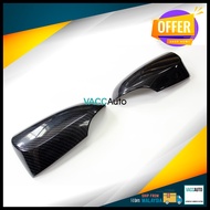 Toyota Vios (3rd Gen) Side Mirror Chrome Carbon Cover Side Rearview Mirror Wing Cover 2013-2019 XP15