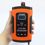 Sạc bình ắc quy 12V 5A FOXSUR sạc bình 4Ah - 100Ah tự ngắt khi đầy chức năng bảo dưỡng phục hồi ắc