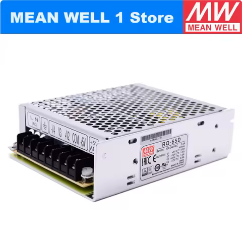 RQ-65 MEAN WELL RQ-65B RQ-65C RQ-65D Quad Output Switching Power Supply
