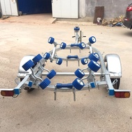 Motorcycle Trailer Rubber Boat Trailer Submachine Boat Rubber Boat.Speedboat Yacht Lure Boat Small B