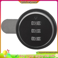 Fast ship-Alloy Code Combination Cam lock Keyless Post Mail Box Cabinet RV 3 Dial black