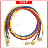 AIR COND METER HOSE R22 R12 R600A R134A R404A REFRIGERANT MANIFOLD GAUGE CHARGING HOSE