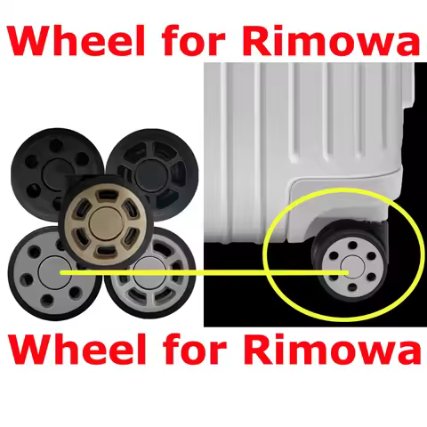 Diameter 1.97 INCH/5MM Wheels for rimowa luggage wheel replacement rimowa suitcase wheels replacemen