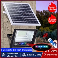 lampu taman tenaga surya otomatis 0 tagihan listrik lampu taman outdoor IP67 tahan air kualitas tinggi lampu solar cell with Remote Control (Timer function + adjustable brightness)