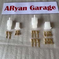 Penyambung Wayar Soket 2 Pin 6 Pin Eletrical Wire Connector Cable 2 Pin 6 Pin