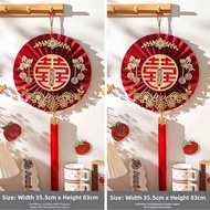 3D Xi Symbol Hanging Decorations Wedding Home Decoration