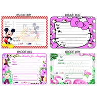 Hvs online shop shipping paper / code 5-8 A6 paper