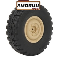 AMOR12UU 4Pcs/Set RC Car Wheels, High Performance 70mm Diameter RC Tires, Durable Rubber Replacement