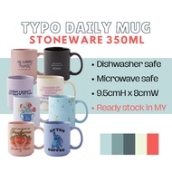 TYPO Mug / Daily Mug & Cup 100% Stoneware / 350ml / H9.5cm x W8cm