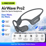 LANGSDOM AirWave Pro2 Open Ear Sports Headphones Bluetooth 6.0 | IP67 | Fast Charge | 13.5H Playtime