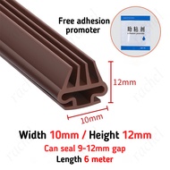 NEW 6m Durable Rubber Sound Proof Dust Blocker Gap Filler Weather Proof Self Adhesive Window Door Re