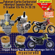 Paket Promo Karbu Karburator PWK SUDCO 24 26 28 30 32 33 34 Intek Manipol Manipul Leher Angsa Kawasa