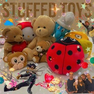 ASSORTED PLUSH TOYS 🧸(SECONDHAND) — Hello Kitty, Smurfs, Angry Birds, Teddy Bears, Stuffed toys, Key