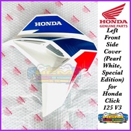 ☃ ◵ FRONT SIDE COVER (WHITE, SPECIAL EDITION) FOR HONDA CLICK 125i V3 | 64500-K2V-H40ZB/64600-K2V-