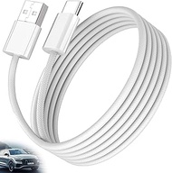 USB C Carplay Cable for iPhone 16 15 Pro Max Plus,1M/3.3FT USBA to USB C Charging Cord for Apple Car