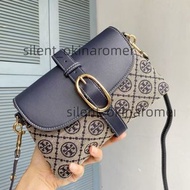 TORY BURCH 柔軟提花老花腋下包