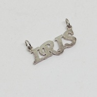 IRIS Silver 925 Name Pendant @ Silver 925 Pendant