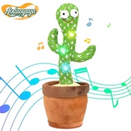 Cactus Toy Plush 120 Songs Dancing Cactus Talking Recording Baby Plush Toy Kids Gift