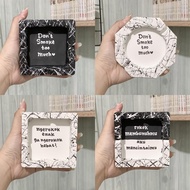 CUSTOM SPLASH ASHTRAY Aesthetic Ashtray/ Custom Ashtray/ REQUEST WRITING ASHTRAY/ tullisan ashtray/ 