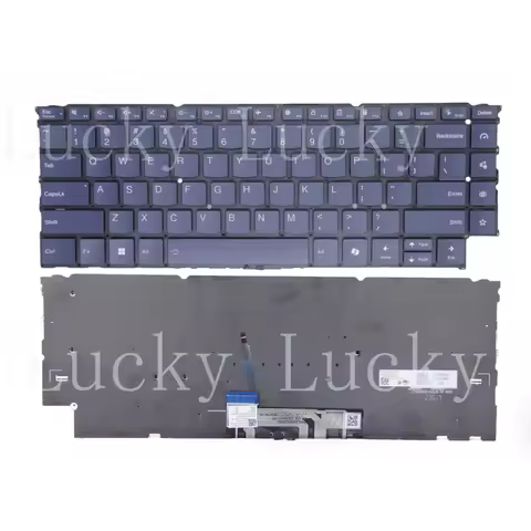 f New for Lenovo Yoga Slim 9 14IIL10 Yoga Slim 9i Laptop Keyboard US Blue With Backlit