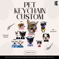 GANTUNGAN KEYCHAIN KEYCHAIN CAT DOG MEME CAT DOG FREEBIES EVENT ANABUL MERCHANDISE