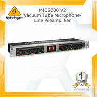 BEHRINGER MIC2200 V2 Audiophile Vacuum Tube Microphone/Line Preamplifier