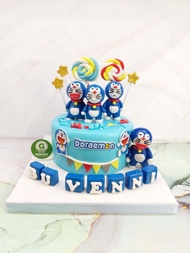 doraemon cake / kue ulang tahun