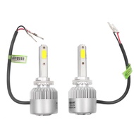 C6 H4 H7 H11 H9 9005 9006 7600LM 36W LED Car Headlight Hi / Lo Beam Light Bulbs V18 9007 H27  T1 H3