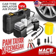 MACE 1104# YT-202 Portable Tyre Inflator Pump Car Tire Car Tyre Air Pump Tayar Kereta Pam Angin Tayar Kereta Elektrik