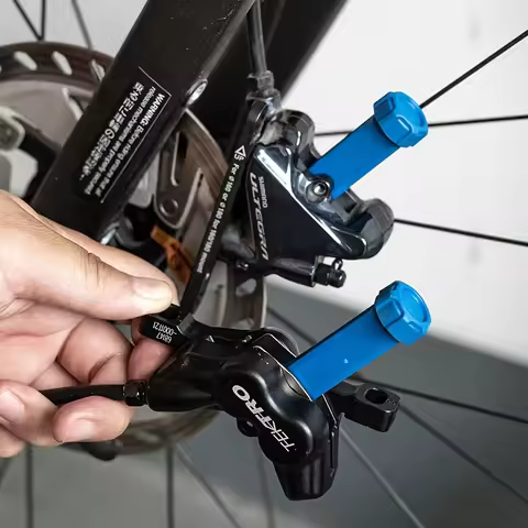 1 set Bicycle Hydraulic Brake Caliper Piston Reset Tool Ceramic Piston Non-Destructive Carbon Steel 